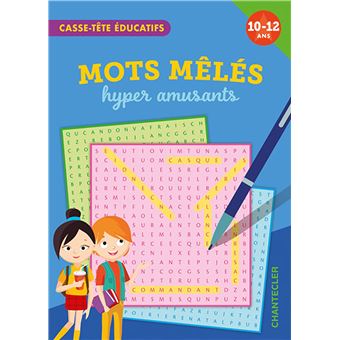Mots mêlés hyper amusants (10-12 a.)