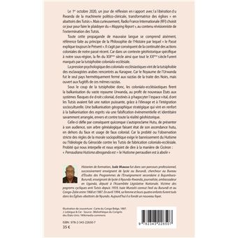 Sur les origines du génocide contre les Tutsi Livre II