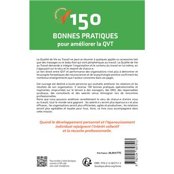 150 bonnes pratiques pour améliorer la QVT