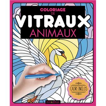 Coloriage de vitraux - Animaux