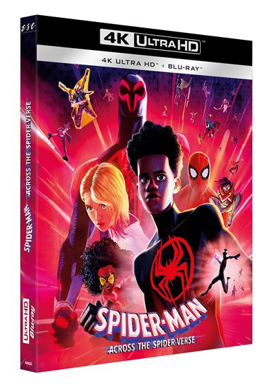 Spider-Man Spider-Man : Across The Spider-Verse Blu-ray 4K Ultra HD -  Blu-ray 4K - Justin Thompson - Joaquim Dos Santos - Kemp Powers - Shameik  Moore - Hailee Steinfeld : toutes les