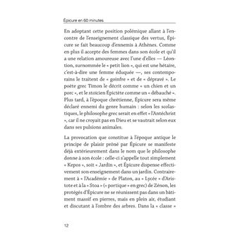 Épicure en 60 minutes