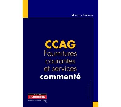 CCAG de fournitures courantes et services