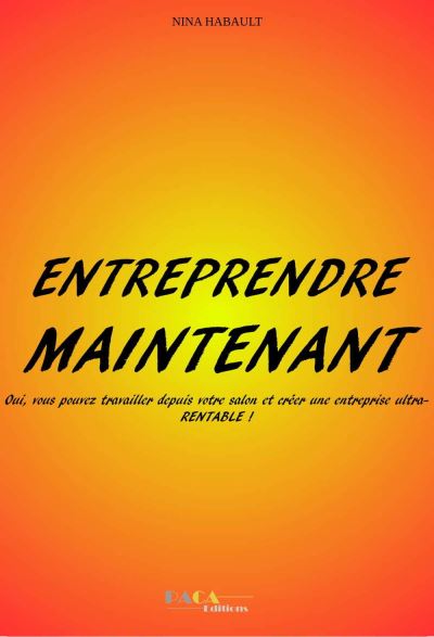 Entreprendre maintenant