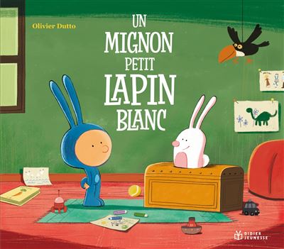 Un mignon petit lapin blanc - Olivier Dutto - cartonné