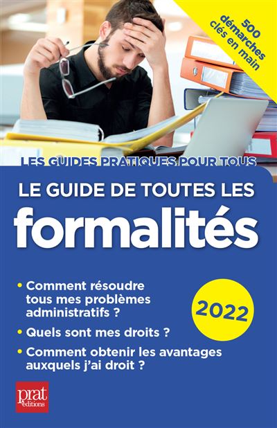 Le guide de toutes les formalités 2022 -  Collectif - broché