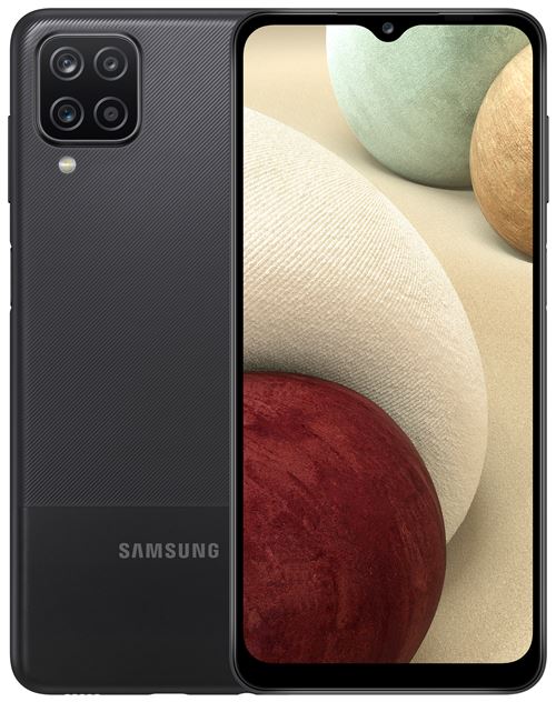 Samsung Galaxy A12 - 4G smartphone - double SIM - RAM 4 Go / Mémoire interne 128 Go - microSD slot - Écran LCD - 6.5