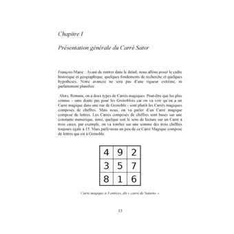 Autour du Carré Magique