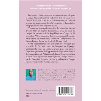 L'émergence de la conscience nationale congolaise dans les années 50