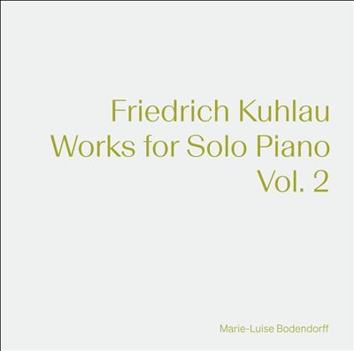 Œuvres pour piano solo Volume 2