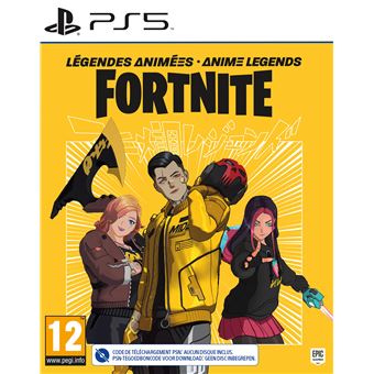 Code in a Box Fortnite Légendes Animées PS5