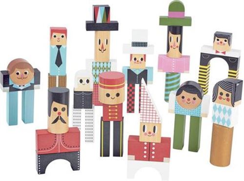 Vilac - Characters Construction Blocks
