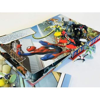 Spider-Man - Avec 10 figurines et tapis de jeu : MARVEL Spiderman