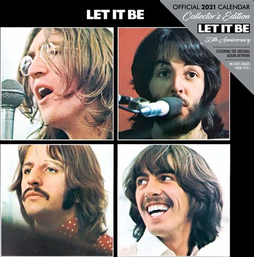 KALENDER 21 BEATLES THE RECORD SLEEVE DNL