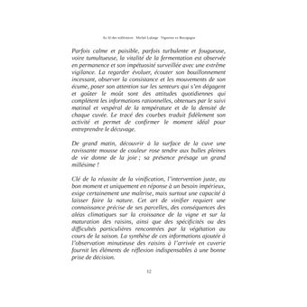 Au fil des millesimes