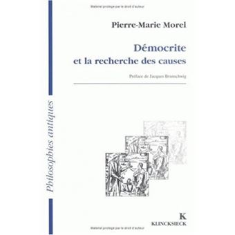 Démocrite et la recherche des causes