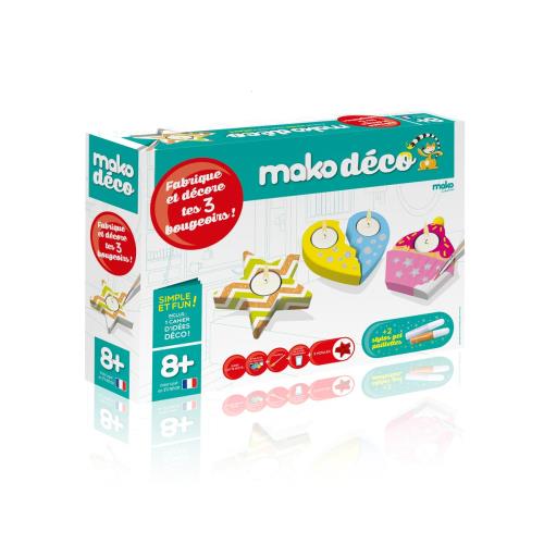 Mon coffret bougeoirs Mako Déco