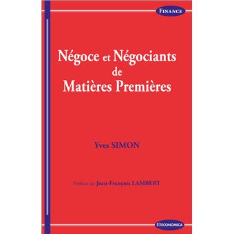 Négoce et négociants de matières premières