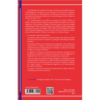 Négoce et négociants de matières premières