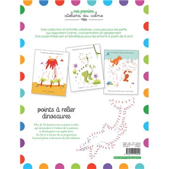 50 défis points à relier dinosaures