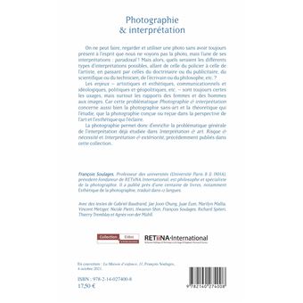 Photographie et interprétation