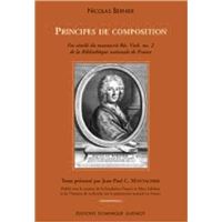 Principes de composition (fac-simile du ms. res. vmb. ms. 2 de la bnf) par nicolas bernier