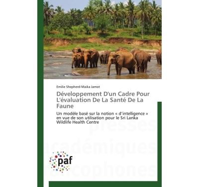 Developpement d'un cadre pour l'evaluation de la sante de la