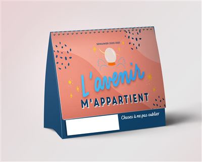 Semainier 2021 L'avenir m'appartient !