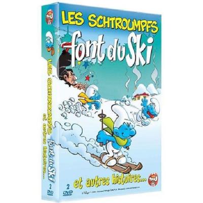 Les Schtroumpfs font du ski
