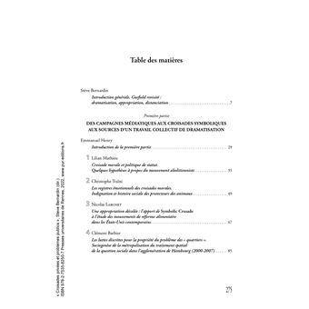 Croisades privées et problèmes publics