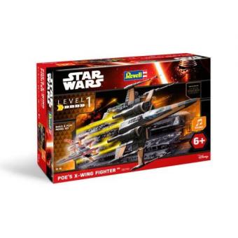 Maquette Star Wars Épisode VII Po's X-Wing Fighter Revell 6750 Kit Build & Play 18 pièces - 1