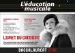 L'éducation musicale, Baccalauréat, Option facultative, toutes séries, Enseignement de spécialité, Série L