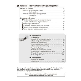 BiblioLycée - Déclaration des droits de la femme et de la citoyenne, de Gouges - BAC 2024