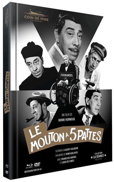 Le Mouton à 5 pattes Edition Prestige Limitée Numérotée Combo Blu-ray DVD