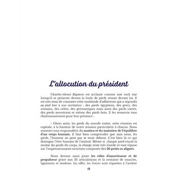 La révolte des pieds