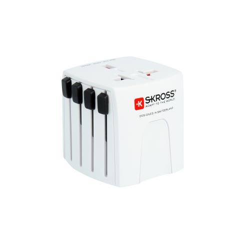 SKROSS World Adapter MUV Micro - Adaptateur secteur - blanc - Skross