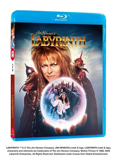 Labyrinthe en Blu-ray, DVD