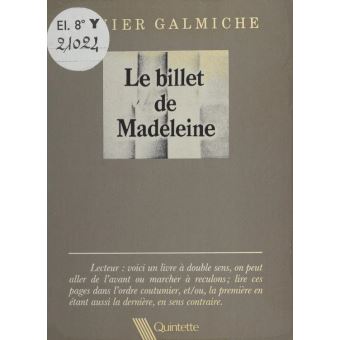 Le Billet de Madeleine - 1