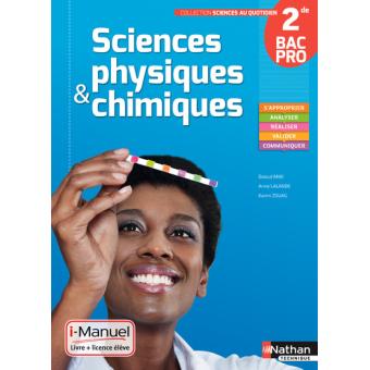 Sciences Physiques & Chimiques - 2de Bac Pro Sciences Au Quotidien I ...