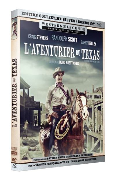 L'aventurier du Texas Combo Blu-ray DVD