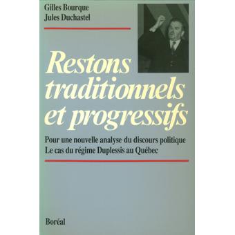 Restons tarditionnels et progressifs