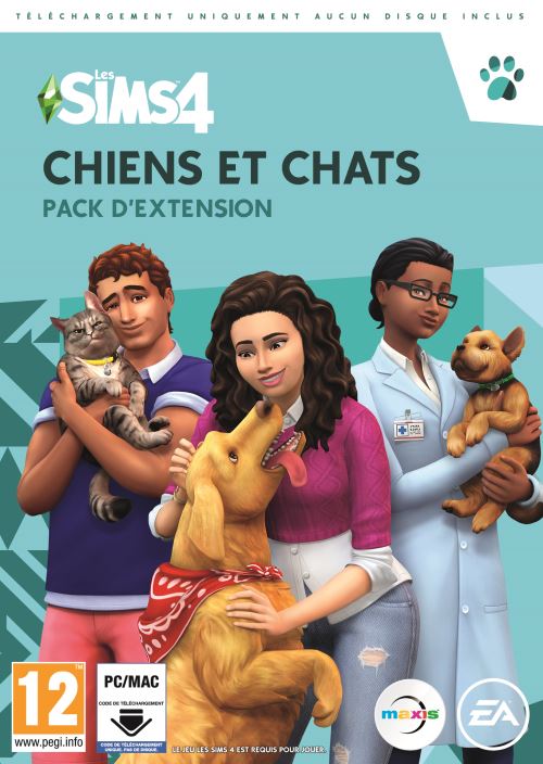 Pack d extension The Sims 4 Chiens et Chats PC
