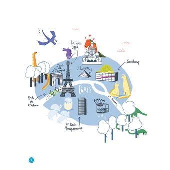 Un Dino à Paris  - Tous sur le pont ! - 5-6 ans GS/CP