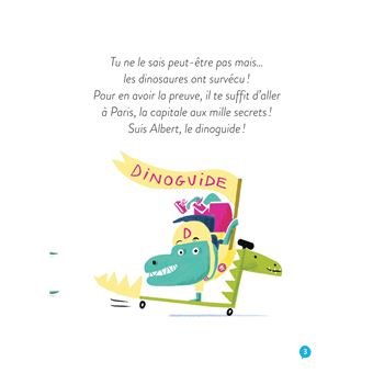 Un Dino à Paris  - Tous sur le pont ! - 5-6 ans GS/CP