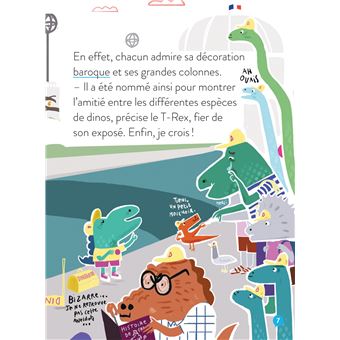 Un Dino à Paris  - Tous sur le pont ! - 5-6 ans GS/CP