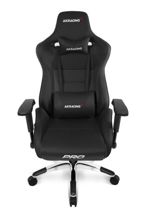 AKRACING, GAMING CHAIR MASTER PRO - PU LEATHER ZWART