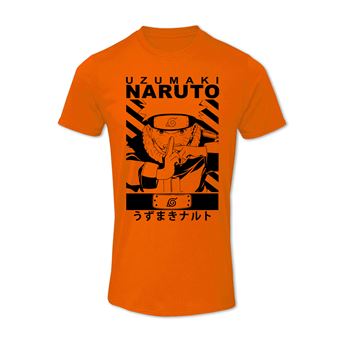 T-Shirt Naruto Multiclonage 20th Anniversary Orange