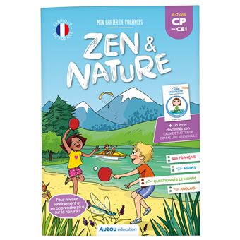 Mon cahier de vacances zen et nature - du cp au ce1