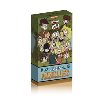 Bienvenue chez les Loud - Boîte de cartes 7 familles