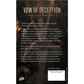 Vow of deception (Dark Deception #1) - mariage, mafia & dark romance